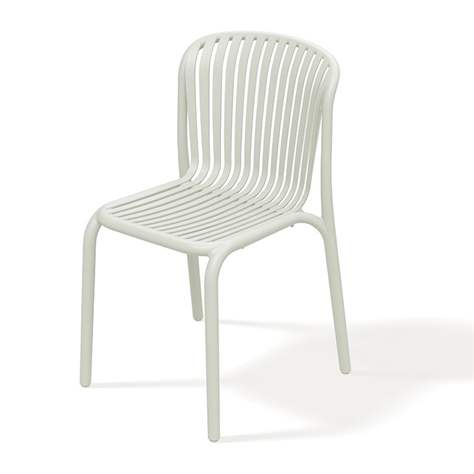 Stilvoller Stuhl FERNE, Farbe hellbeige