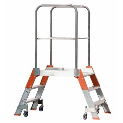 Federrollen für zweiseitige Podestleiter PREMIUM (4 Stk) - Alve - Bild2