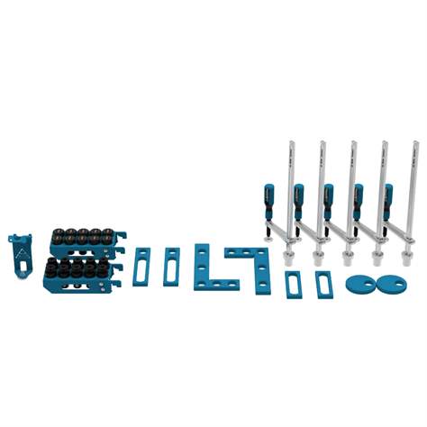 Set de instrumente dispozitive de prindere 28 mm, 25 piese pentru banc sudura GPPH PRO