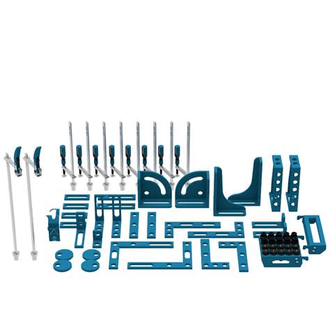 Sada upínacích nástrojů 28 mm pro svařovací stoly GPPH BASIC, PLUS, počet nástrojů 64 ks