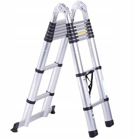 Gelenk-Teleskopleiter SH, 2x6 Sprossen, Länge 2x1,9 m - Bild3