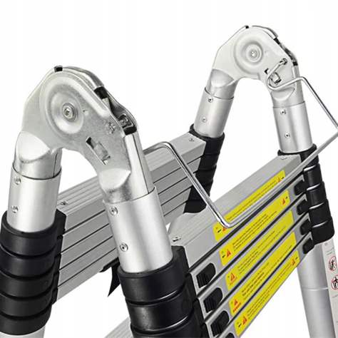 Gelenk-Teleskopleiter SH, 2x6 Sprossen, Länge 2x1,9 m - Bild7