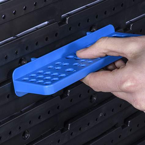 Bohrer-/Bithalter 160 x 60 x 32 mm, VE 10 Stk. - Bild3