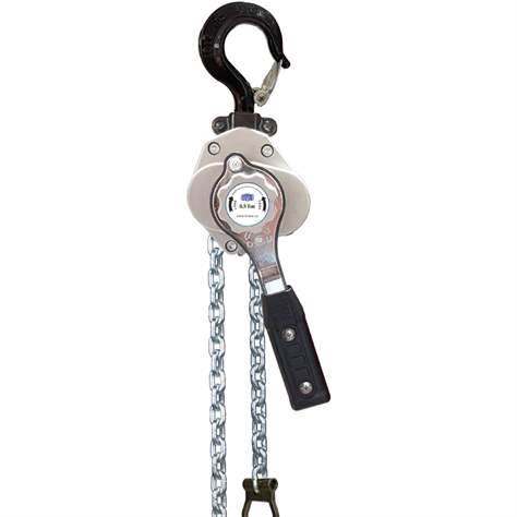 Hebelzug mit Gliederkette, Tragfähigkeit 500 kg, Hubhöhe 1,5 m - Bild2