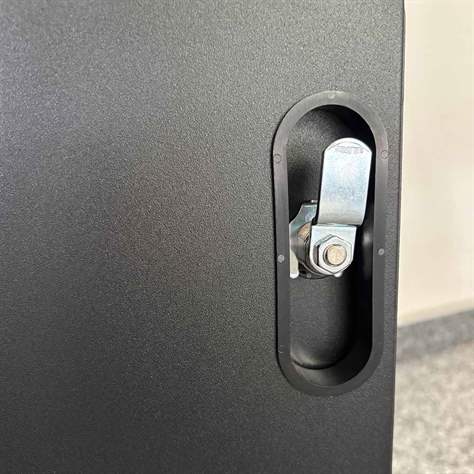 Dulap pentru telefoane mobil, 30 compartimente, ÎxLxA: 465x350x200 mm, culoare antracit RAL7021 - imagine5