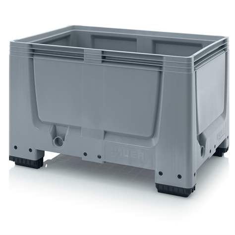 BigBox aus Polyethylen, Vollwand, 1200 x 800 x 790 mm, mit Füßen