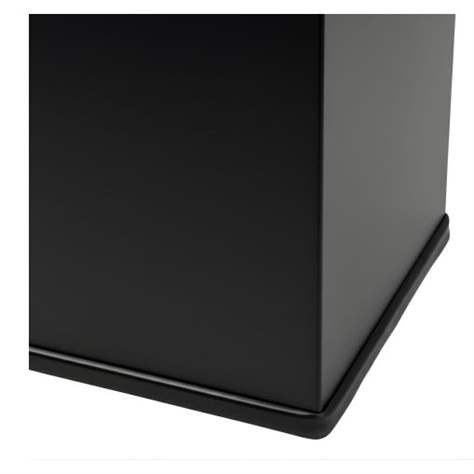 EKO STATION - Sammelstation für Abfalltrennung, Volumen 3 x 60 l, Farbe Schwarz - Alda S.A. - Bild3