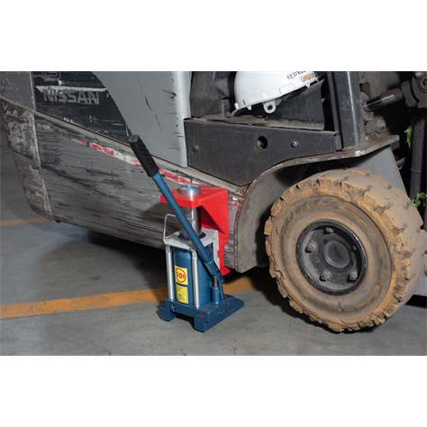 Maschinenheber DHP10/10, Tragfähigkeit: Kopf 10T, Klaue 10T - Bild2