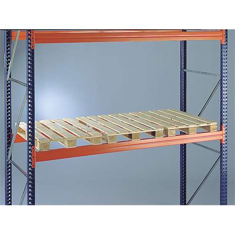 Vodorovný nosník regálu MULTIPAL-2 ks, 1825 mm, typ 85/15, nosnost na pár 2250 kg - META Skladovací technika