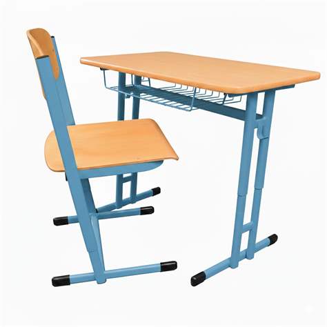 Schulset - Schulbank mit Stuhl für Studenten 119 -176 cm hoch, Modell MIRO