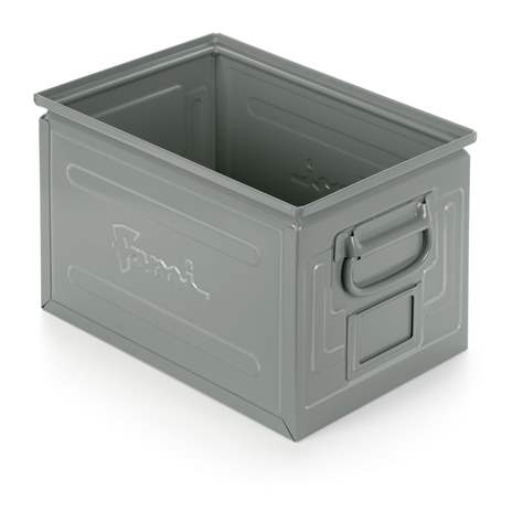 Stapelkasten aus Stahlblech, 480 x 315 x 300 mm, Traglast 100 kg
