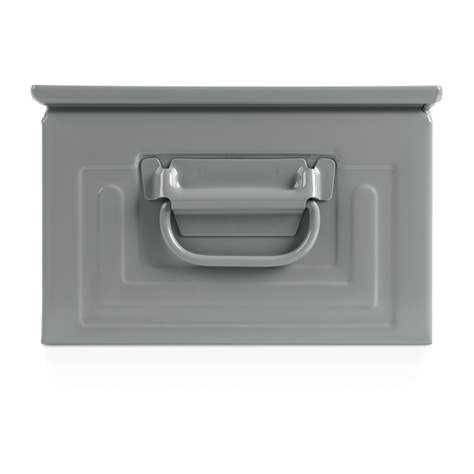 Sichtlagerkasten aus Stahlblech, 500 x 310 x 200 mm, Traglast 100 kg - Bild3