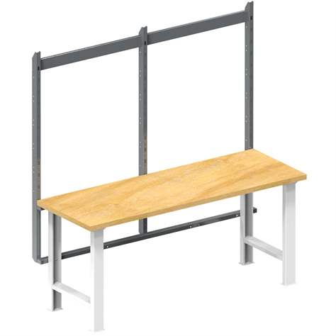 Aufbau-Tragkonstruktion, Farbe grau RAL7035, Breite 2500 mm - Polak CZ, s.r.o. - Bild4