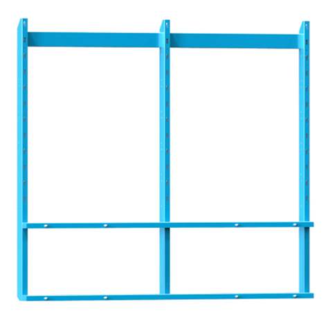 Aufbau-Tragkonstruktion, Farbe blau RAL5012, Breite 2000  mm - Polak CZ, s.r.o.