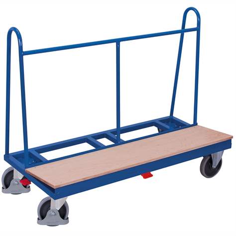 Platten-Transportwagen VARIOfit, Sperrholzplatte 1500 x 370 mm, einseitig - Cordes