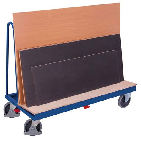 Platten-Transportwagen VARIOfit, Sperrholzplatte 1500 x 370 mm, einseitig - Cordes - Bild2