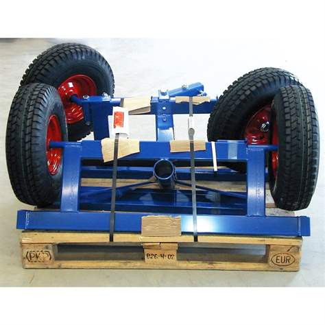 Manipulationswagen für Langgut, Tragfähigkeit 3500 kg - Konga Mekaniska Verkstad AB - Bild6