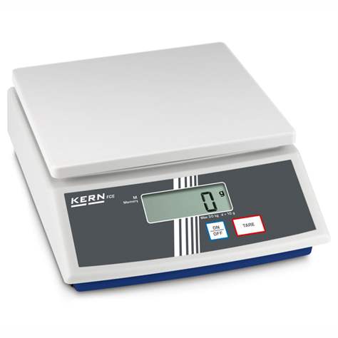 Industrie-, Tischwaage, Type FCE, Wägebereich 0 - 15,0 kg - Kern + Sohn GmbH