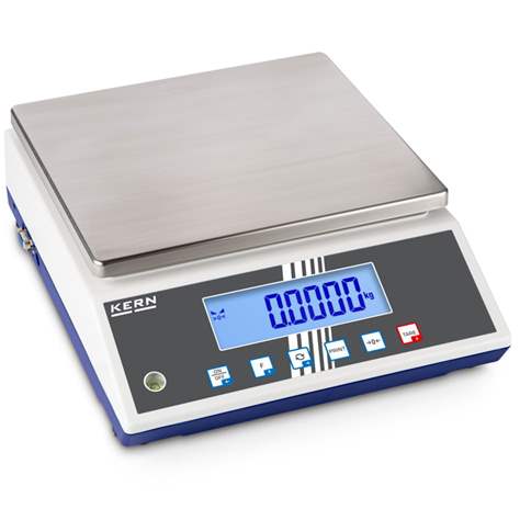 Kontroll- und Portionierwaage, Type FCB, Wägebereich 0 - 12,0 kg - Kern + Sohn GmbH
