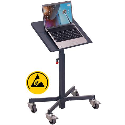 ESD - Materialständer mit Neigung, Höhenverstellbereich 520-775 mm - Cordes - Bild3