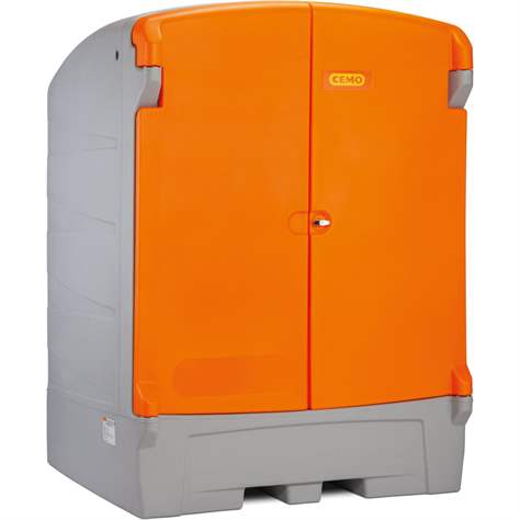 Uzamykatelná, venkovní, záchytná vana z PE, pro IBC, objem 1100 l - CEMO GmbH - obrázek4