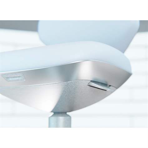 Reinraum-Arbeitsstuhl Cleanroom TEXON, antistatisch, mit Fußstütze und STOP & GO Rollen - BIMOS - Bild3