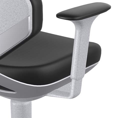 Cotiere 4D pentru scaune TEXON pentru camere sterile, 1 pereche - BIMOS