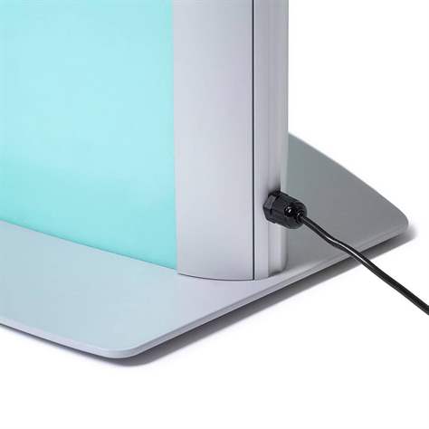 Werbesäule mit LED-Beleuchtung, Höhe 2000 mm - Bild6