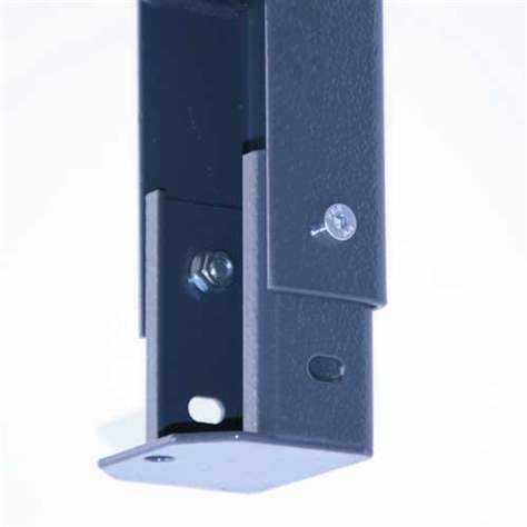 Werkstatt-Tisch TECHNO, Dreiermodul Breite 2000 mm, 6 Schubladen, Schrank, Farbe anthrazit RAL7016/orange RAL2004. - Malow - Bild3