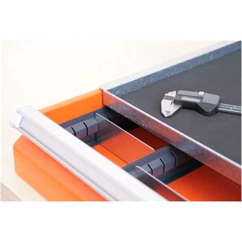 Dodatkowa przesuwana wkładka do szuflad TECHNO, 501x340x20 mm. - Malow