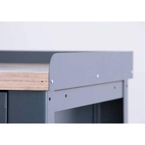 Margini înălțate din tablă pentru masă TECHNO, lungime 2000 mm. - Malow