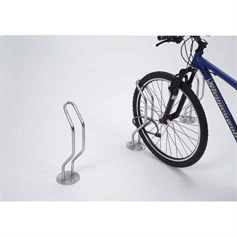 Einzelparker für Fahrräder, Bodenmontage, einseitig - WSM - Walter Solbach Metallbau GmbH