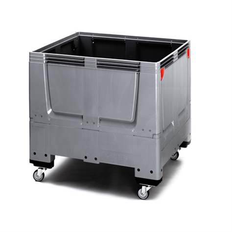 EMPORO - BigBox klappbar aus Polyethylen, Vollwand, 1200 x 800 x 1000