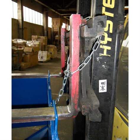 Přepravník s výklopným dnem, objem 1000 l, nosnost 1250 kg, d x š x v: 1200 x 1000 x 1160 mm, barva modrá RAL5010 - obrázek3