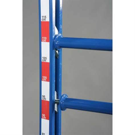 Tragarmregalwagen VARIOfit, zweiseitig, 16 Tragarme, Breite 540-1400 mm - Cordes - Bild4