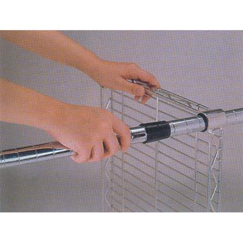 Gitterrost-Fachboden zum Hygiene-Regal MESH, 610 x 920 mm, Traglast 250 kg - Bild2