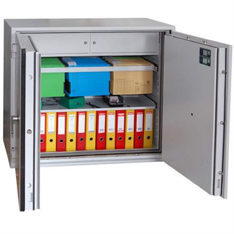 Sicherheitsschrank Klasse S60P und S2, Außen: 901 x 1128 x 559mm, Gewicht 394kg, 1 Fachboden - Bild2