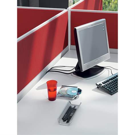 Trennwand-Zuschlag für Stoffbezug, doppelseitig , Länge 2000 mm - Nowy Styl Group - Bild2