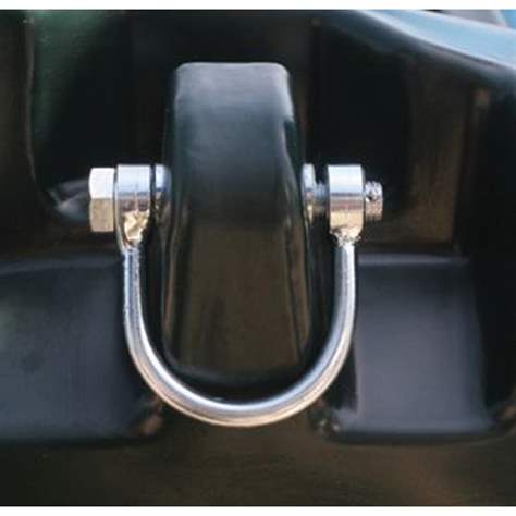 Kovové postranní úchyty pro zvedání např. jeřábem, nebo upevnění k ložné ploše vozidla. Sada 4 ks.