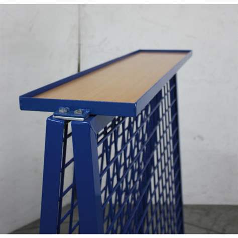 Werkstückwagen VARIOfit mit Drahtgitter und Fachboden, 1200 x 800 mm, Tragfähigkeit 500 kg - Cordes - Bild3