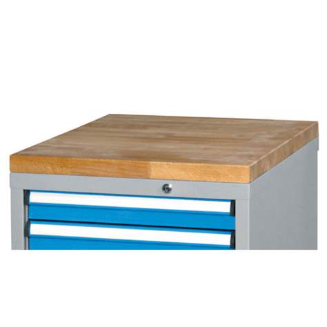 Arbeitsplatte Buche massiv, 40 mm stark, verschraubt, 731x753 mm - Polak CZ, s.r.o.