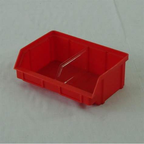 Sichtlagerkasten TechBox, 140 x 203 x 74 mm, Farbe Rot