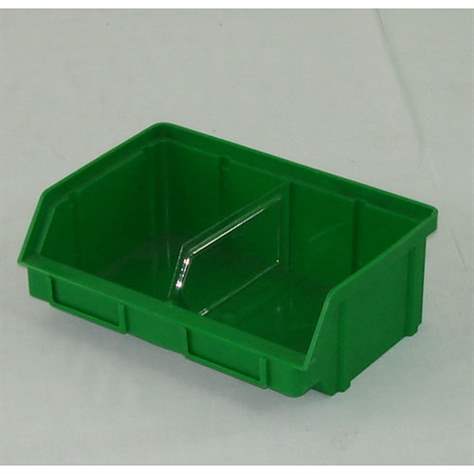 Sichtlagerkasten TechBox, 140 x 203 x 74 mm, Farbe Grün