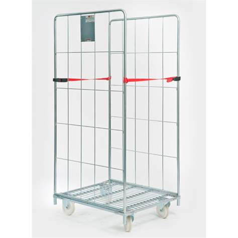 Rollcontainer, doppelseitig, ohne Fachboden, BxTxH:700x800x1665 mm