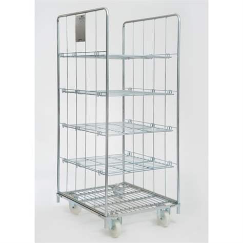 Rollcontainer, doppelseitig, ohne Fachboden, BxTxH:700x800x1665 mm - Bild2