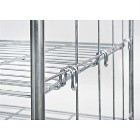 Rollcontainer, dreiseitig, ohne Fachboden, BxTxH: 700x800x1665 mm - Bild3