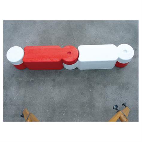 Element - capăt final, diametru Ø 145 mm, înălțime 95 mm, greutate 1,4 kg, alb, unitate ambalare 2 buc. - imagine2