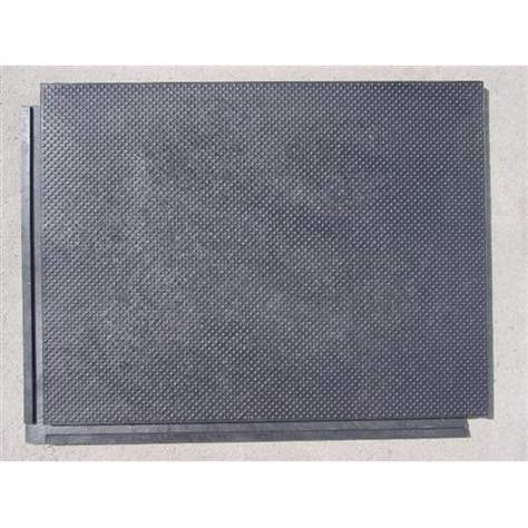 Bodenplatte aus Recycling-PVC 1200 x 800 x 22 mm, geschlossen, feine Struktur (Kugelmuster), verstärkt - Bild4