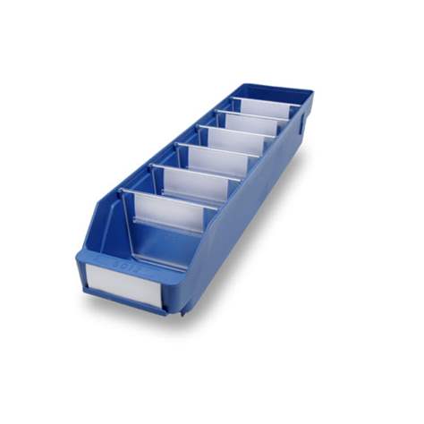 Regálový box RackBox, 500 x 120 x 95 mm, barva modrá