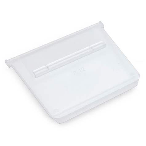 Querteiler aus transparentem Polystyrol, 120x95 mm, VE 25 Stück